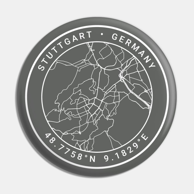 Stuttgart Map Pin by Ryan-Cox