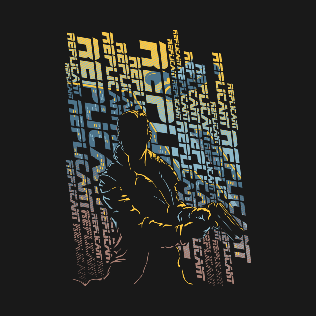 Discover Replicant City (sunrise) - Bladerunner - T-Shirt