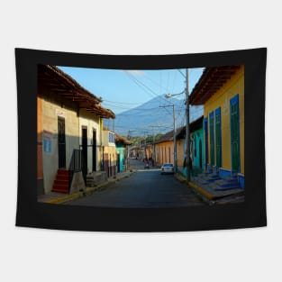 Rue de Granada au Nicaragua Tapestry