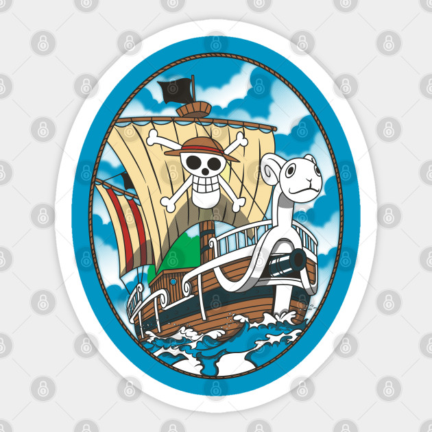 Going Merry Onepiece Sticker Teepublic