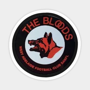 The Bloods West adelaide football club | AFL Aussie football Magnet