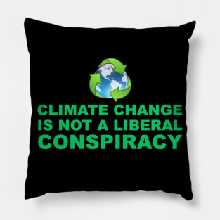 Climate Change - Global Warming - Greta Thunberg Earth Day Pillow