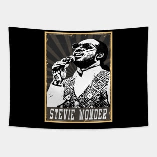 80s Style Stevie Wonder Tapestry