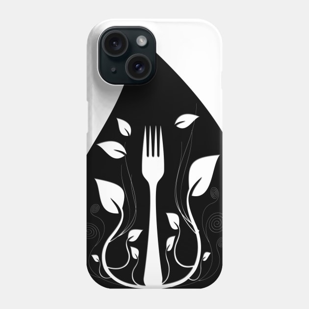 Go Vegan Organic Food Phone Case by Korry