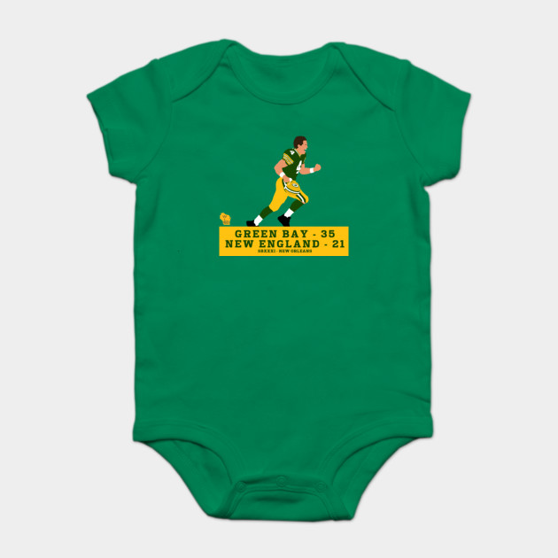 Brett Favre Super Bowl Green Bay Packers Baby Kurzarmbody Teepublic De