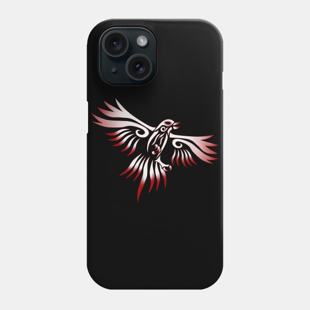 Raven Tribal Design Phone Case by Alaina Williams