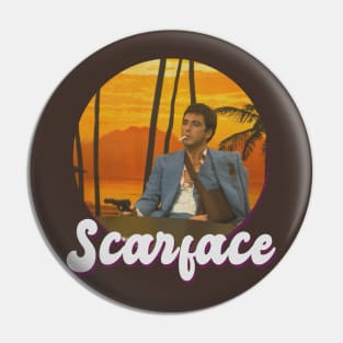 Scarface Tony Montana Pin