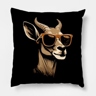 Bridgewalker impala from the sidehead angle wearing black sungl 2ff82fad 6bee 45be bb90 36ca16f5507e copy Pillow