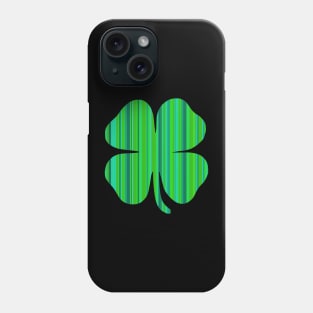 Four Leaf Clover, St Paddys Day Clover leaf Phone Case