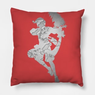 Ignatz: Snowscape Artist Pillow