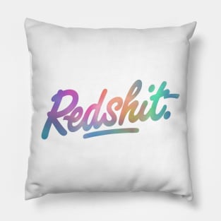 Redshit Logo Water Colour Pillow