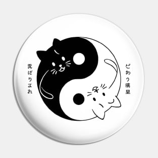 Balance Cats Pin