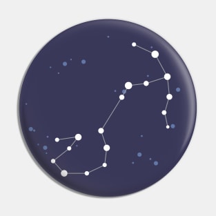 Scorpio Constellation Pin
