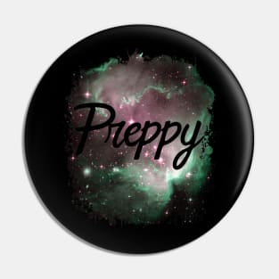 Preppy Funny 80's Design Pin