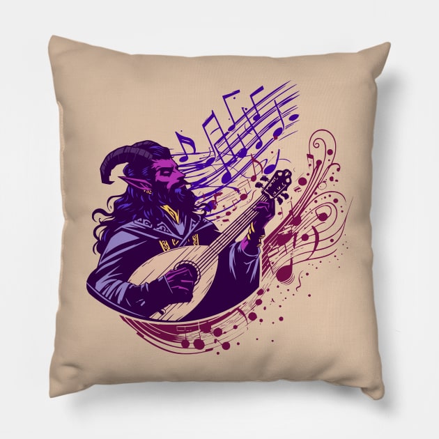 Bardic Inspiration Pillow by stoicroy