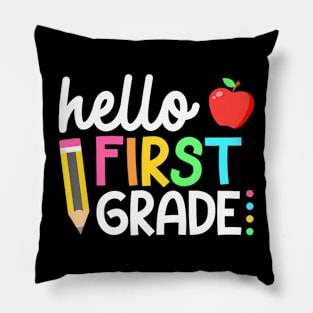 First Grade Team 1st Grade Back to School Teacher Kids Pillow