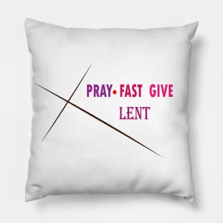 Season Of Lent Pillow