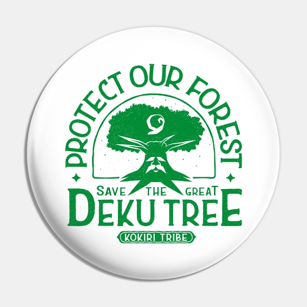 Protect Our Forest v2 Pin by demonigote