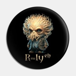 Cthulhu Einstein - R=lyeh (E=mc2), Chtulhu pun Pin