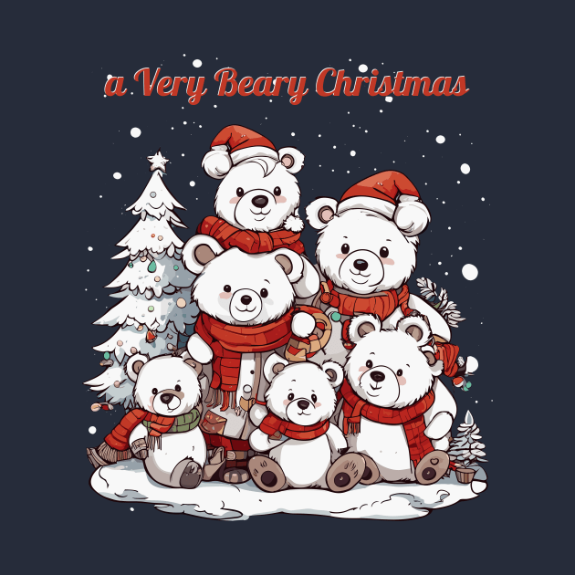 a very beary christmas by Kingrocker Clothing