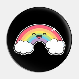 Kawaii Rainbow Pin