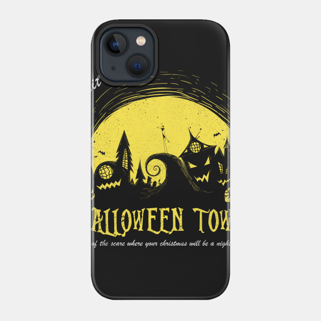 Halloween Town - The Nightmare Before Christmas - Phone Case