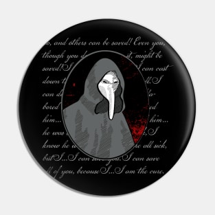 SCP-049 SCP Foundation Plague Doctor Quote Pin