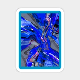 Digital abstract art 1.8 Magnet