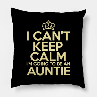 Best Auntie For Best Aunt Ever Aunt To Be Pillow