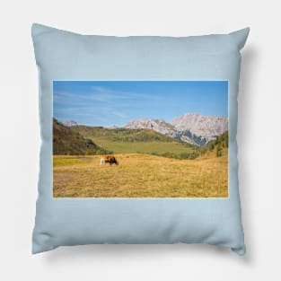 Italian Alpine Cow Pillow