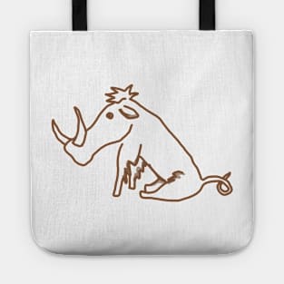 Little Sepia Warthog Tote