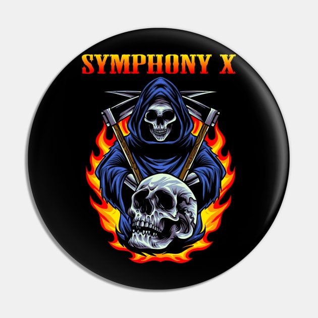 SYMPHONY X BAND Pin by Bronze Archer