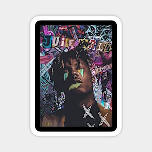 Juice Wrld Art Magnet