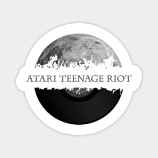 Atari Teenage Riot moon vinyl Magnet