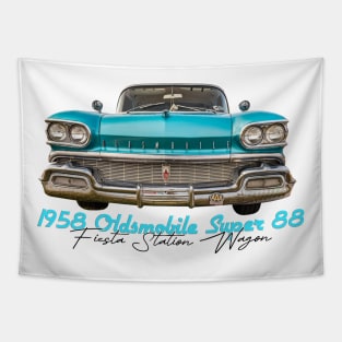 1958 Oldsmobile Super 88 Fiesta Station Wagon Tapestry