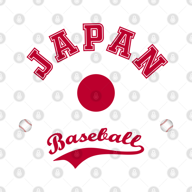 Japan national baseball team Japan Baseball TShirt TeePublic