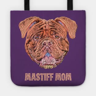 French Mastiff Mom - Mastiff Mom Design Tote