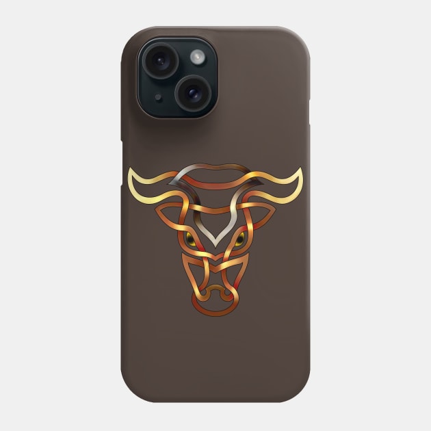 Bull Phone Case by KnotYourWorld4