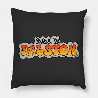 Made in Dalston I Garffiti I Neon Colors I Orange Pillow