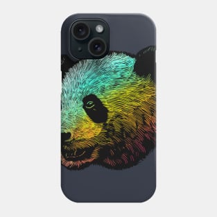 Cool Colored Panda Phone Case