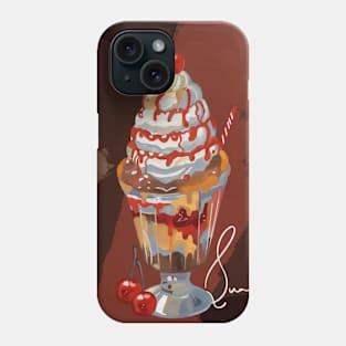 Sundaes and Sundays Phone Case