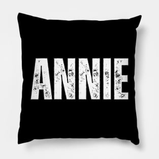 Annie Name Gift Birthday Holiday Anniversary Pillow