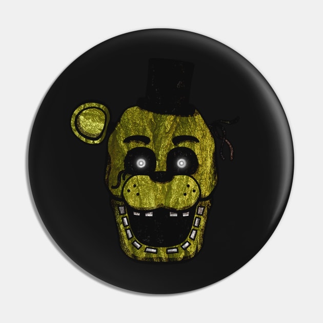 Five Nights at Freddy's - Phantom Freddy Pin by Kaiserin