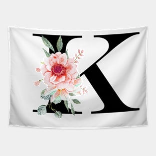 LETTER MONOGRAM K Tapestry