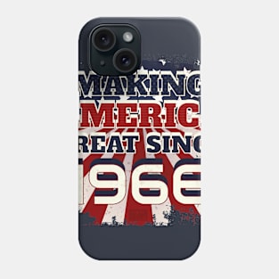 1966 Making America Great Patriotic US Born Birthday Phone Case