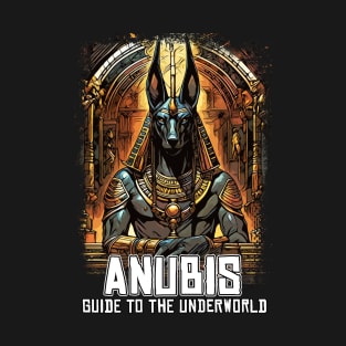 Anubis Ancient Egyptian GOD Guide to the Underworld T-Shirt