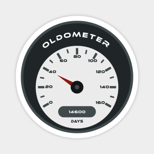 40th birthday oldometer Magnet