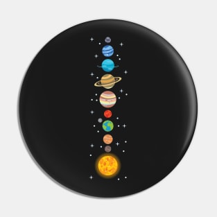 Solar System Pin