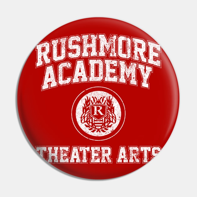 Rushmore Academy Theater Arts Pin by huckblade