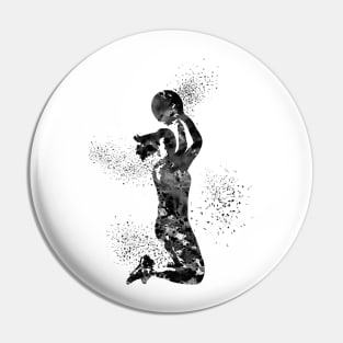 Basketball girl Pin